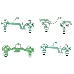PS4 Dualshock 4 Pro Slim Controller - boutons de remplacement - circuit de ruban - film conducteur - câble flex