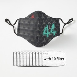 Protective mouth / face mask - PM2.5 filters - reusable - Formula One