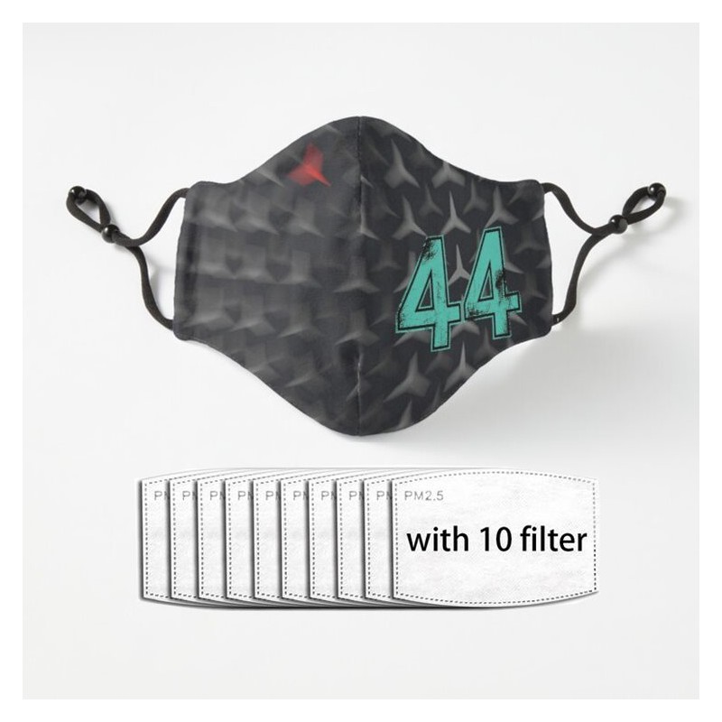 Masque protecteur de la bouche / du visage - PM2.5 filtres - réutilisable - Formule Un