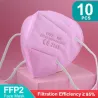 FFP2 - KN95 - PM2.5 - bocca protettiva antibatterica / maschera viso - 5-strato - riutilizzabile - 10 / 20 / 50 / 100 pezzi