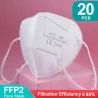 FFP2 - KN95 - PM2.5 - bocca protettiva antibatterica / maschera viso - 5-strato - riutilizzabile - 10 / 20 / 50 / 100 pezzi