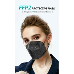 FFP2 - KN95 - PM2.5 - masque antibactérien de protection / visage - 5 couches - réutilisable - 10 / 50 / 100 pièces