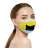 10 pieces - protective mouth / face mask - 3-layer - disposable - cat print