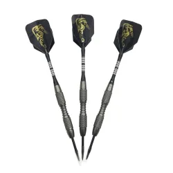 Emblema del drago - dardi duri professionali - punta in acciaio - 16cm - 3 pezzi