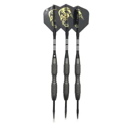 Rompecabezas & juegosemblema del dragón - dardos duros profesionales - punta de acero - 16cm - 3 piezas