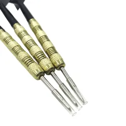 fléchettes d'emblème Dragon - cuivre - astuces en acier - 3 pièces