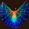Ailes papillon LED - show danse / soirée costume / mascarade / halloween