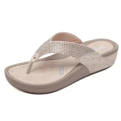 Ranta flip flops with sequins - sandaalit