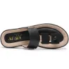Bohemian Style Sandalen - Strand Flip-Flops mit Metalldekoration