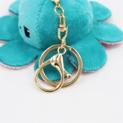 Reversible octopus - keychain