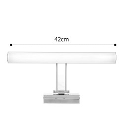 Modern - LED Spiegel Licht - Wandleuchte - Edelstahl - wasserdicht - 12W - AC 90-265V - 42cm