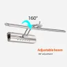 Apliquesluz espejo baño moderno con interruptor - lámpara LED - acero inoxidable - impermeable - 220V - 7W - 9W