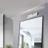 Modern bathroom mirror light with switch - LED lamp - stainless steel - waterproof - 220V - 7W - 9W