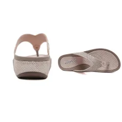 Plage flip flops avec paillettes - sandales