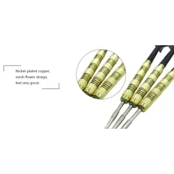 Drakens emblem dart - koppar - ståltips - 3 bitar