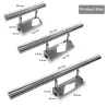 3W - 5W - 7W - LED väggljus - rostfritt stål lampa med switch - 25 cm - 40 cm - 55 cm