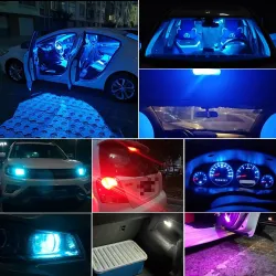 W5W 194 T10 - cob LED -autopullo - 3000K - 6000K
