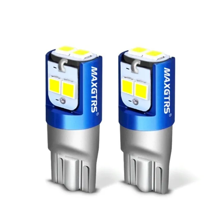 W5W - 3030 - SMD - T10 - LED - bil Canbus lampa - 2 bitar