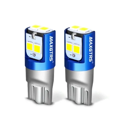W5W - 3030 - SMD - T10 - LED - bil Canbus lampa - 2 bitar