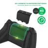 Podwójna stacja ładująca do kontrolera bezprzewodowego XBOX Serie X - 2 * 600 mAh baterie - kabelKontroler