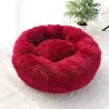 Lit moelleux confortable pour chiens / chats - coussin rond