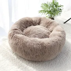 Comodo lettino morbido per cani / gatti - cuscino rotondo