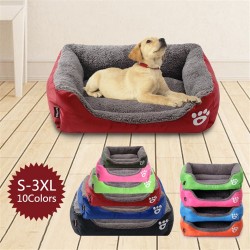Schlafendes Haustierbett - Plüschmatte für Hunde / Katzen - wasserdicht