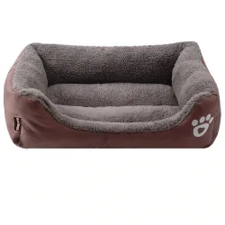 Schlafendes Haustierbett - Plüschmatte für Hunde / Katzen - wasserdicht
