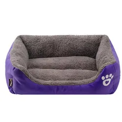 Sleeping pet bed - plush mat for dogs / cats - waterproof