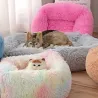 Camas & colchonetasCama cuadrada para mascotas - colchoneta de felpa para dormir - perros - gatos