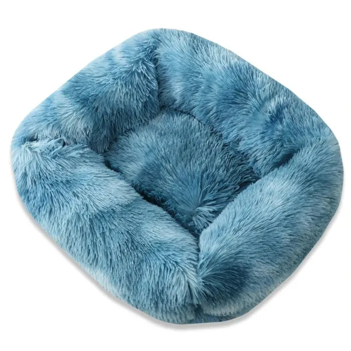 Cuccia quadrata - materassino peluche - cani - gatti