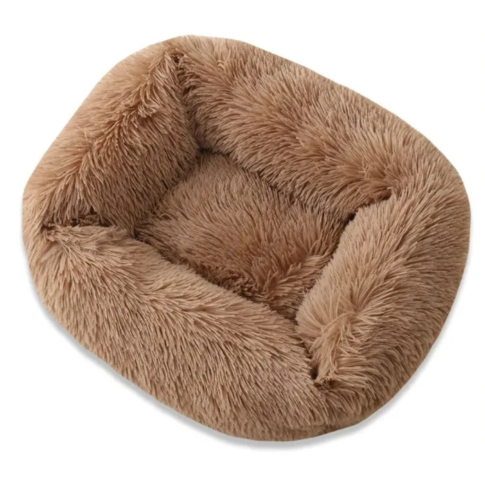 Camas & colchonetasCama cuadrada para mascotas - colchoneta de felpa para dormir - perros - gatos