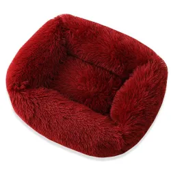 Camas & colchonetasCama cuadrada para mascotas - colchoneta de felpa para dormir - perros - gatos