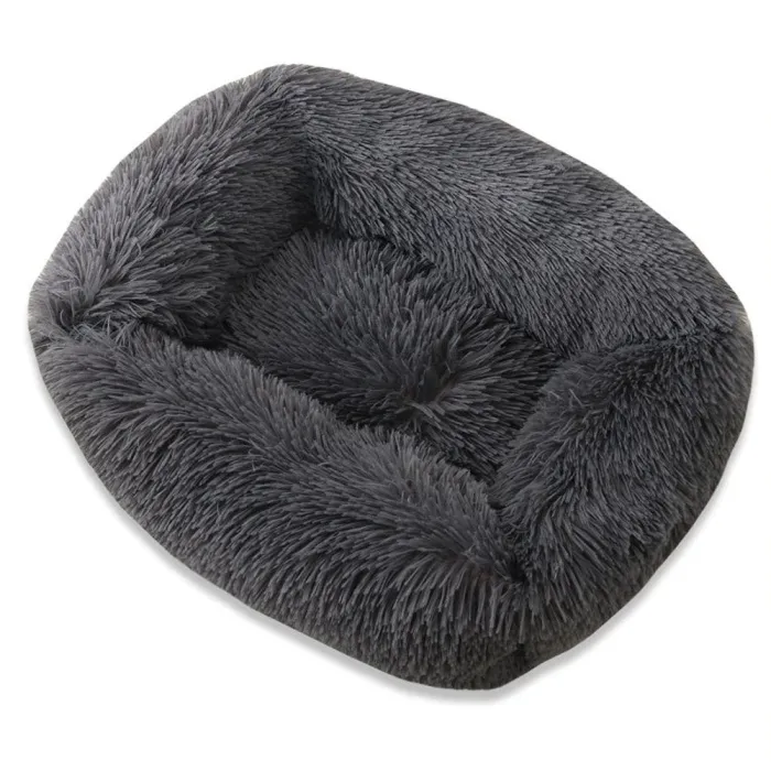 Camas & colchonetasCama cuadrada para mascotas - colchoneta de felpa para dormir - perros - gatos