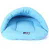 Blød polar fleece seng - lille kennelhus til hunde/katte