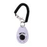 Addestratore di cani - portachiavi regolabile con suono - clicker - dispositivo anti abbaiare