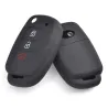 Silicone car key case - Hyundai - Elantra - Tucson - i40 - i20 - i10 - Creta - Santa Fe - 3 buttons