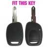 Silicone car key case cover - Renault - Clio - Kangoo - Master - Twingo - 1 button