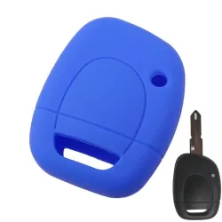 LlavesFunda de silicona para llave de coche - Renault - Clio - Kangoo - Master - Twingo - 1 botón
