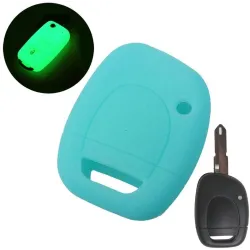 Siliconen autosleutelhoesje - Renault - Clio - Kangoo - Master - Twingo - 1 knopSleutels