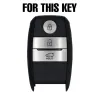 Silikonowe etui na klucze - 3 przyciski - Kia - Rio - Ceed - Soul - Sportage - Sorento - Carens - PicantoKluczyki