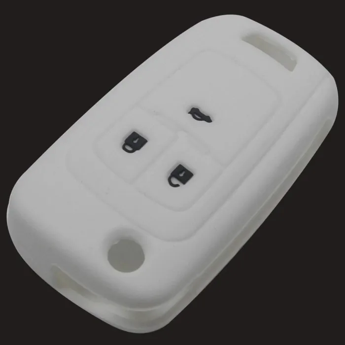 Silicone remote car key case cover - 3 buttons - Chevrolet Cruze
