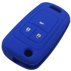 Silicone remote car key case cover - 3 buttons - Chevrolet Cruze