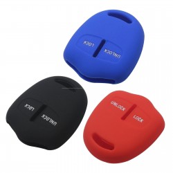 Silicone car key case cover - 2 buttons - Mitsubishi