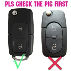 Silicone car remote key cover case - VW - Skoda - Octavia - Fabia - Superb