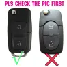 Silicone car remote key cover case - VW - Skoda - Octavia - Fabia - Superb