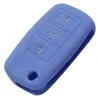 Siliconen autosleutel deksel - Volkswagen Golf Bora Jetta POLO Passat - Skoda Superb Octavia Fabia - Seat Ibiza LeonSleutels
