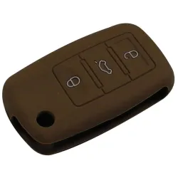 Siliconen autosleutel deksel - Volkswagen Golf Bora Jetta POLO Passat - Skoda Superb Octavia Fabia - Seat Ibiza LeonSleutels