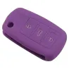 Siliconen autosleutel deksel - Volkswagen Golf Bora Jetta POLO Passat - Skoda Superb Octavia Fabia - Seat Ibiza LeonSleutels