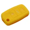 Siliconen autosleutel deksel - Volkswagen Golf Bora Jetta POLO Passat - Skoda Superb Octavia Fabia - Seat Ibiza LeonSleutels